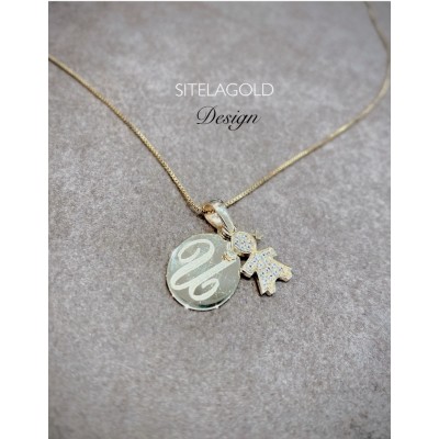 NECKLACE WITH WRITING 27